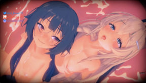 akira 激情出演：爱丽丝与惠惠禁忌百合盛宴！【为美好的世界献上祝福02同人】